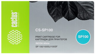Изображение товара Картридж лазерный Cactus CS-SP100 черный, с чипом