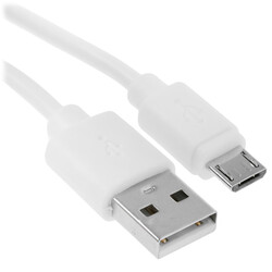 Изображение товара Кабель круглый FinePower micro USB - USB 2.0 Type-A белый 0.5 м