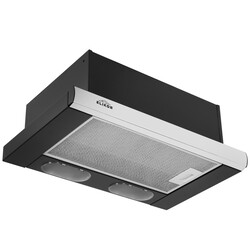 Изображение товара Вытяжка телескопическая ELIKOR Интегра 50П-400-В2Л черный/серебристый