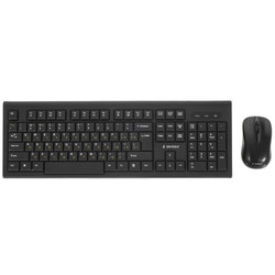 Изображение товара Клавиатура+мышь беспроводная   Gembird KBS-8002 черный