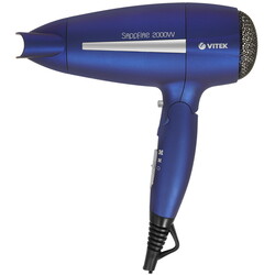 Изображение товара Фен Vitek VT-1309 B синий/серебристый, черный