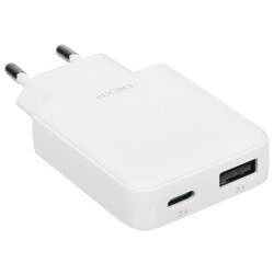 Изображение товара Сетевое зарядное устройство DEXP GaN SuperSlim IET25CD белый
