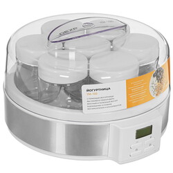 Изображение товара Йогуртница DEXP YM-100 серебристый