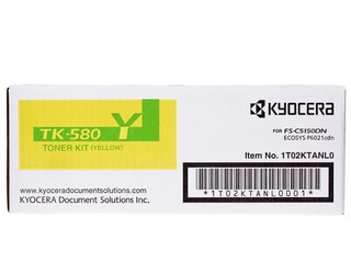 Изображение товара Картридж лазерный Kyocera Mita TK-580Y желтый, с чипом