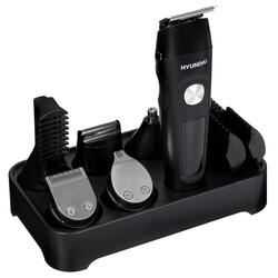 Изображение товара Машинка для стрижки Hyundai H-HC7120 черный/серебристый