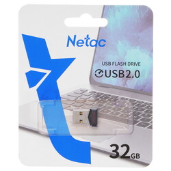 Изображение товара Память USB Flash 32 ГБ Netac UM81 [NT03UM81N-032G-20BK]