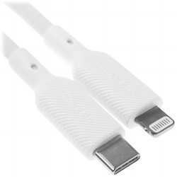 Изображение товара Кабель QUMO Lightning 8-pin - USB Type-C белый 1 м