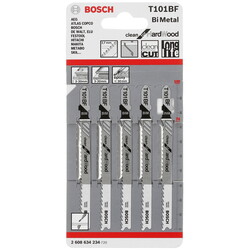 Изображение товара Пилки для лобзика Bosch 2608634234