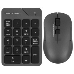 Изображение товара Клавиатура+мышь беспроводная   A4Tech Fstyler FG1600C Air серый