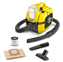 Изображение товара Хозяйственный пылесос аккумуляторный Karcher WD 1 Compact Battery , Без ЗУ, Без АКБ