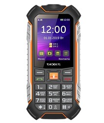 Изображение товара Сотовый телефон teXet TM-530R черный/оранжевый, серебристый