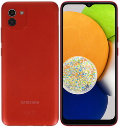 Изображение товара 6.5" Смартфон Samsung Galaxy A03 32 ГБ красный