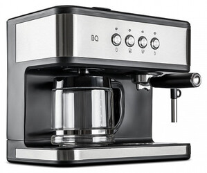 Изображение товара Кофеварка рожковая BQ CM1005 серебристый