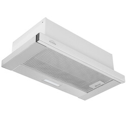 Изображение товара Вытяжка телескопическая ELIKOR Интегра Glass 60Н-400-В2Д серебристый/белый