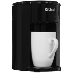 Изображение товара Кофеварка капельная Kitfort KT-763 черный