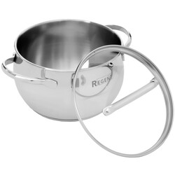 Изображение товара Кастрюля Regent inox Apple B 93-B-2 2.7 л 18 см серебристый