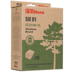 Изображение товара Комплект пылесборник и фильтр Filtero SIE 01 ECOLine XL