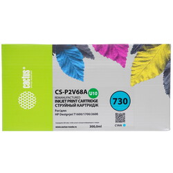 Изображение товара Картридж Cactus CS-P2V68A голубой