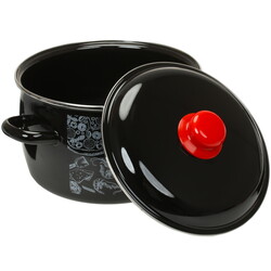 Изображение товара Кастрюля TM Appetite Chilli 5.5 л 18 см черный