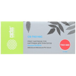 Изображение товара Картридж лазерный Cactus CS-TK5140C голубой, с чипом
