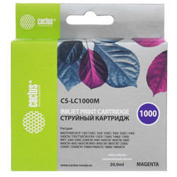 Изображение товара Картридж Cactus CS-LC1000M пурпурный