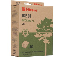 Изображение товара Комплект пылесборник и фильтр Filtero LGE 01 ECOLine XL