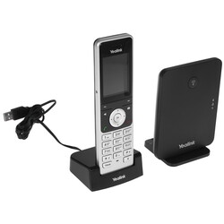 Изображение товара Телефон VoIP Yealink W76P серый, черный