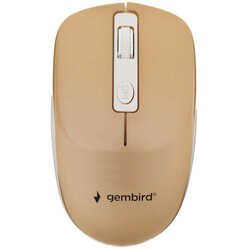 Изображение товара Мышь беспроводная Gembird MUSW-400-G  золотистый