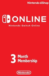 Изображение товара Подписка на игровой сервис Nintendo Switch Online - Индивидуальное Членство на 3 месяца