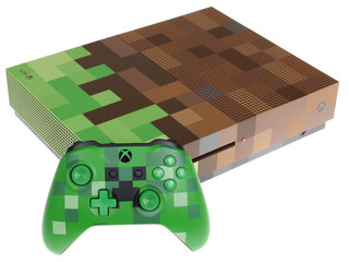Игровая приставка Microsoft Xbox One S + Minecraft