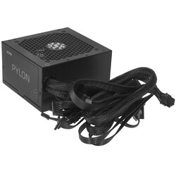 Изображение товара Блок питания ADATA XPG PYLON BRONZE 550W [PYLON550B-BKCEU] черный