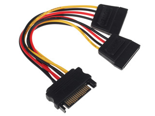 Изображение товара Переходник для блока питания Cablexpert CC-SATAM2F-01