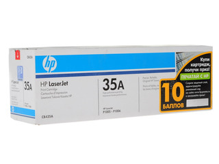 Изображение товара Картридж лазерный HP 35A (CB435A) черный, с чипом
