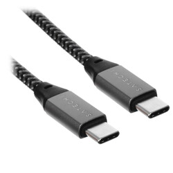 Изображение товара Кабель круглый Satechi USB Type-C - USB Type-C серый 0.25 м