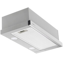 Изображение товара Вытяжка телескопическая HOMSair FLAT 60 серебристый/серебристый