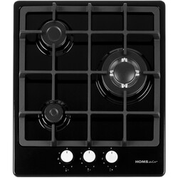 Изображение товара Газовая варочная поверхность HOMSair HGE433TGCBK