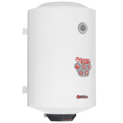 Изображение товара Водонагреватель Thermex PRAKTIK 80 V [накопительный, 80 л, нержавеющая сталь, нижняя, круглая, уст-ка: вертикальная, белый]