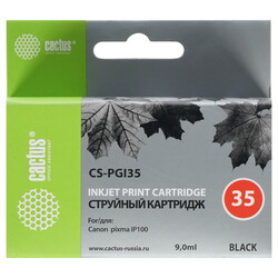 Изображение товара Картридж Cactus CS-PGI35 черный
