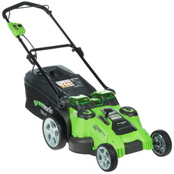 Изображение товара Газонокосилка аккумуляторная GreenWorks G40LM49DB 40V