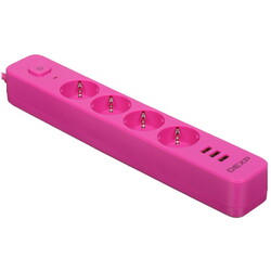 Изображение товара Сетевой фильтр DEXP Intensity 418WU Pink розовый