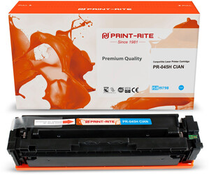 Изображение товара Картридж лазерный Print-Rite 045H голубой, с чипом