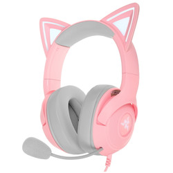 Изображение товара Проводные наушники Razer Kraken Kitty V2  розовый