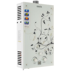 Изображение товара Водонагреватель газовый Oasis Glass 20 ZG/TUR
