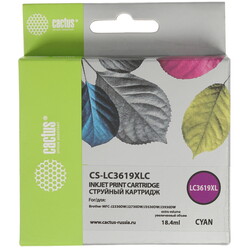 Изображение товара Картридж Cactus CS-LC3619XLC голубой