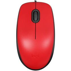 Изображение товара Мышь проводная Logitech M110s Red [910-005501] красный