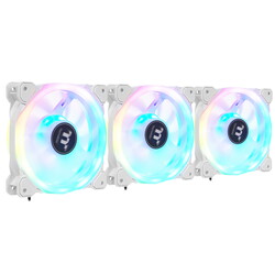 Изображение товара Комплект вентиляторов Thermaltake SWAFAN 12 RGB SNOW [CL-F145-PL12SW-A] белый