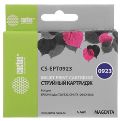 Изображение товара Картридж Cactus CS-EPT0923 пурпурный