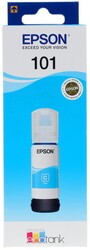 Изображение товара Чернила водорастворимые Epson 101 (C13T03V24A) голубой