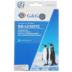 Изображение товара Картридж G&G GG-LC3237C голубой