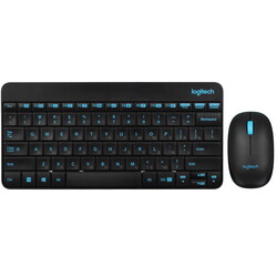 Изображение товара Клавиатура+мышь беспроводная   Logitech MK245 черный